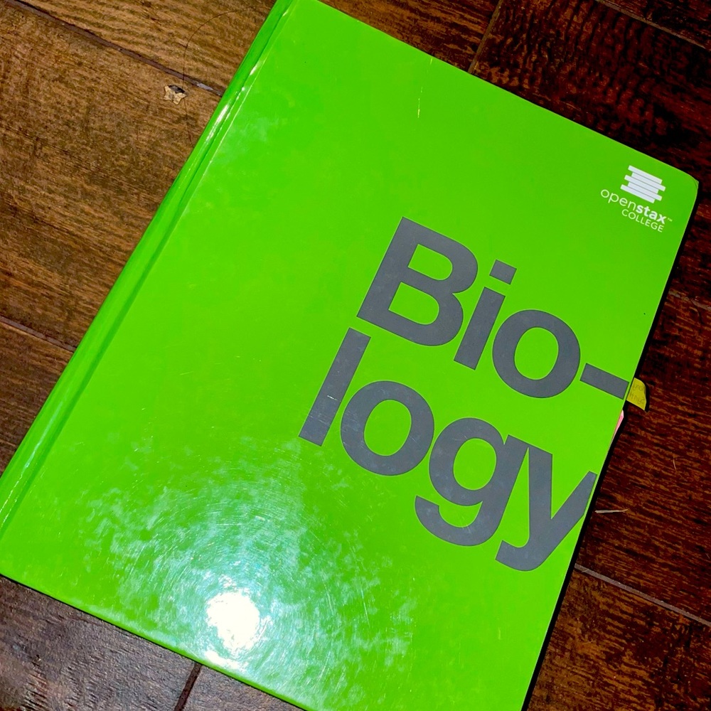 Biology by OpenStax hardcover